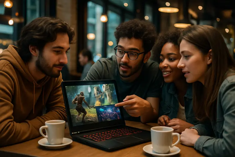 A gamer reviews purchase prompts before starting a mobile session